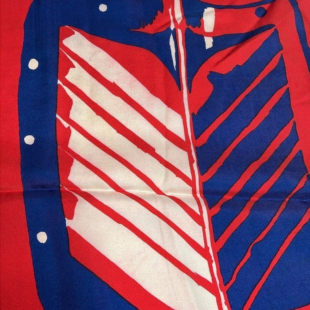 Dior Christian Dior Miss Dior Put-Put 30” Vintage 1960’s Silk Scarf - Picture 4 of 5